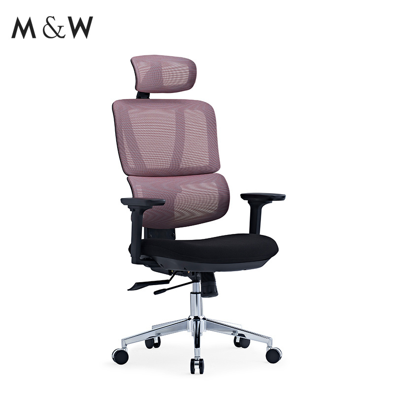 M&W Good Quality Office Chair Swivel Models Black swivel revolving Chair Staff Computer Mesh Fabric Office Chair