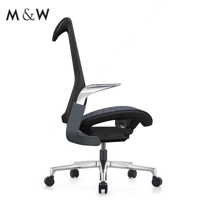 M&W Hot Sale High Back full dragon fabric Swivel Rocking executive Ergonomic Office Chairs