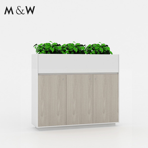 New design wooden door book shelves cupboards locker drawer storage wood planter office furniture file cabinet