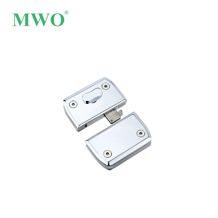 Double door sliding door cabinet hardware lock