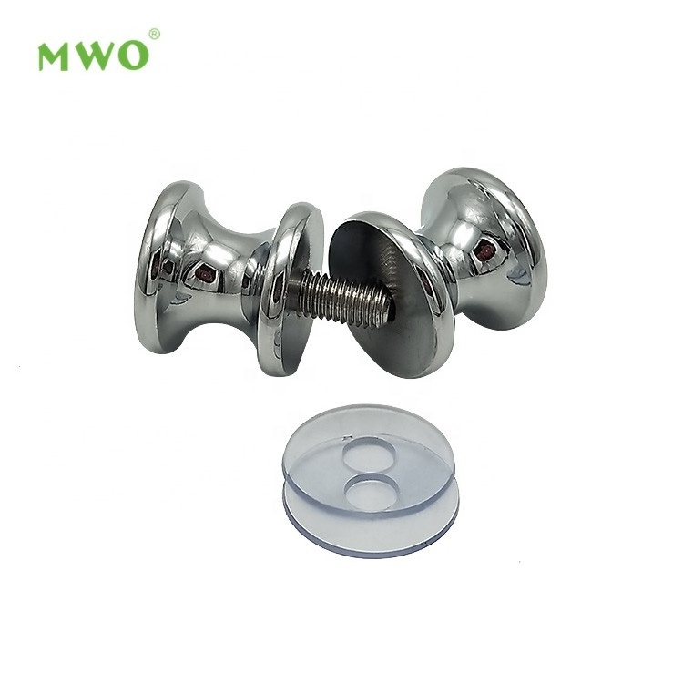 Brass glass door knob handle supplier