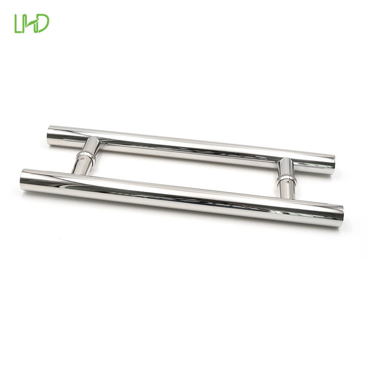 Classic commercial glass door handle for sliding door