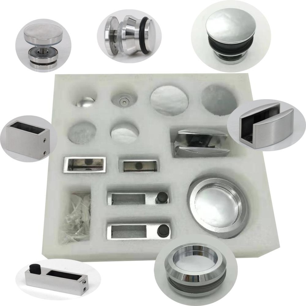 Zinc alloy shower door sliding roller fitting