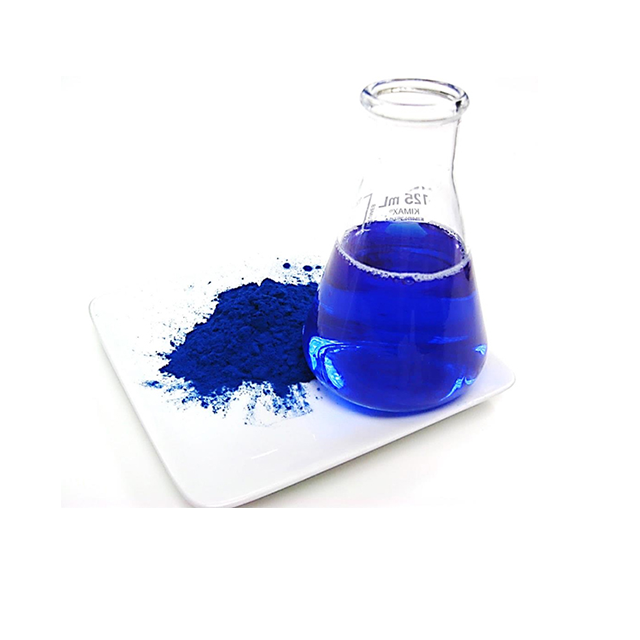 Natural food additive pigment blue algal spirulina extract phycocyanin powder