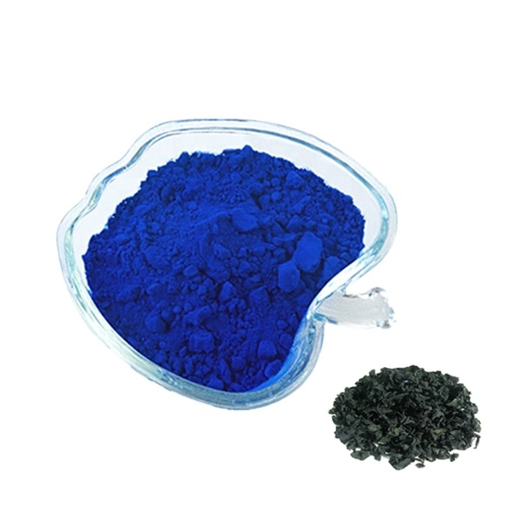 Natural food additive pigment blue algal spirulina extract phycocyanin powder