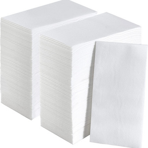 Eco Friendly Airlaid Nonwoven Paper Napkins Hand Towel Thick Soft Super Absorbent