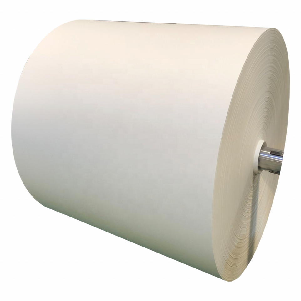 Tissue Paper Jumbo Roll Raw Material Of Toilet Paper