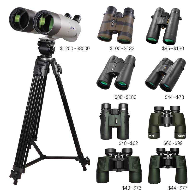 Single Lens 20-68Xx80mm Binoculars Long Range Monocular Telescope High Definition Monocular Telescope