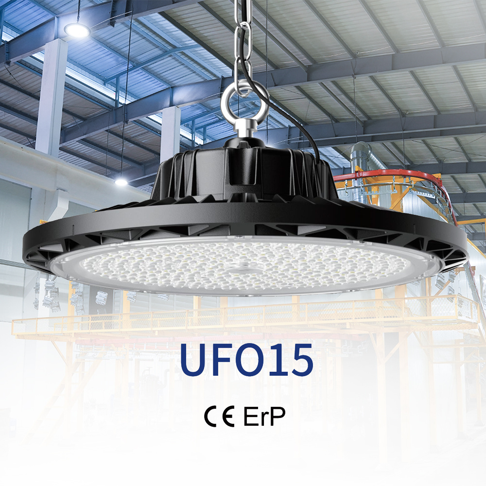 Industrial lighting UFO high bay low bay 100w 150w 200w dimmable LED High Bay Light