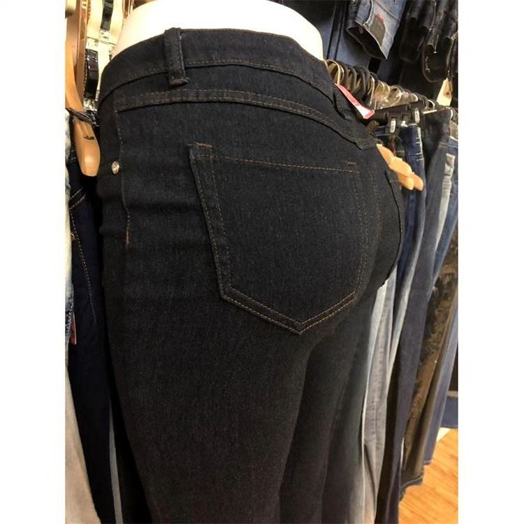 New black stock wholesale high waist woman uase jeans New Product Trendy Jeans Butt Lift bulk wholesale stock jeans