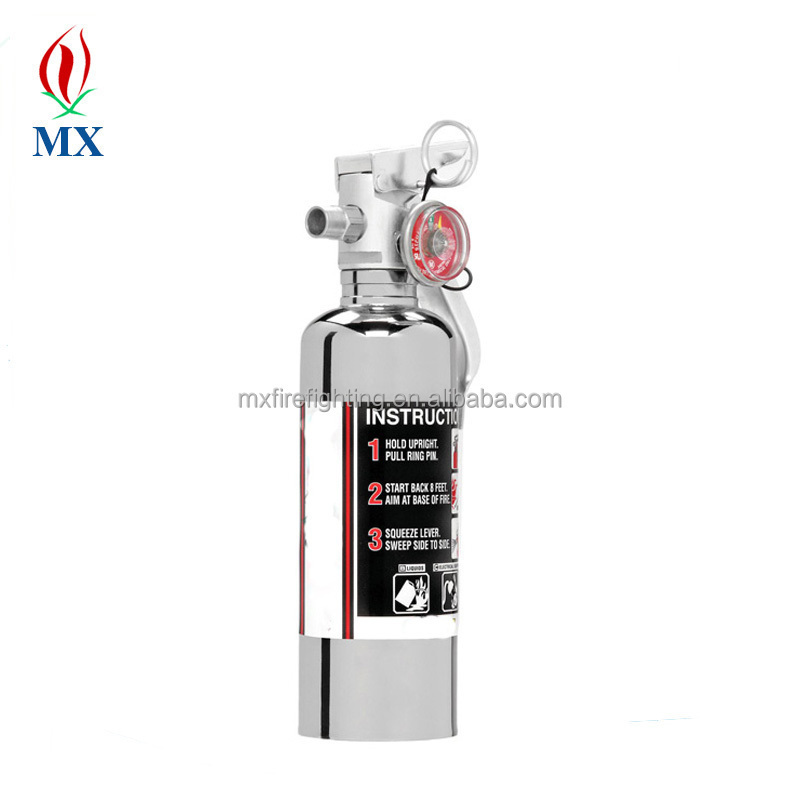 car fire extinguisher / stainless steel dcp abc dry chemical powder fire extinguisher