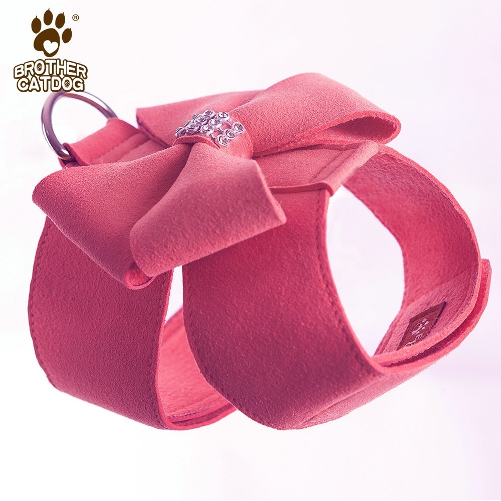 Small dog products Personalized puppy dog cat harness and leash set  Medium Dog harness soft comfortable vest