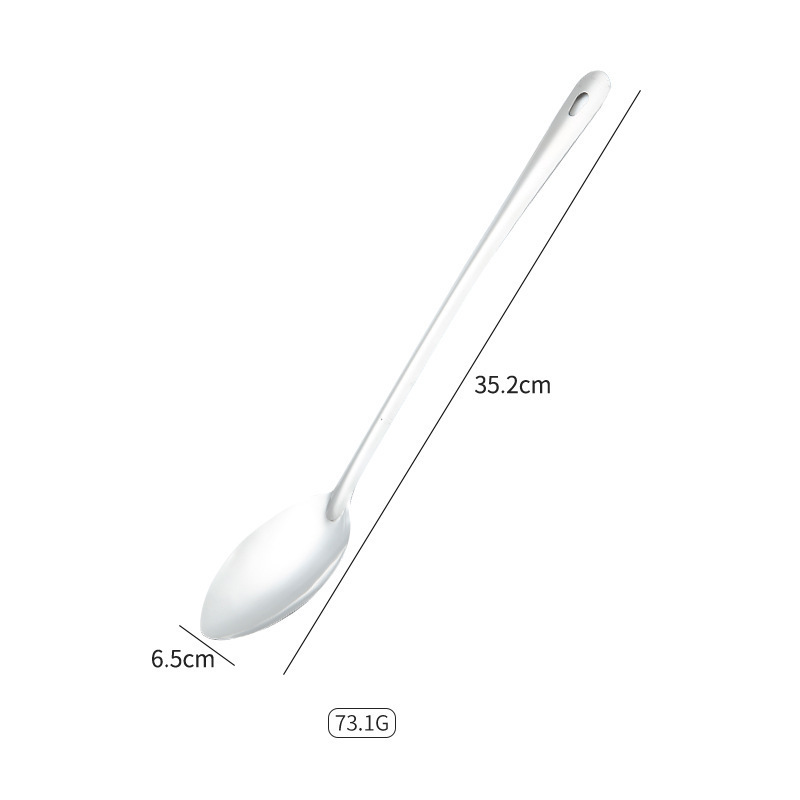 Top Choice High Quality Satin Polish Kitchen Utensil Stainless Steel Soup Ladle and Turner