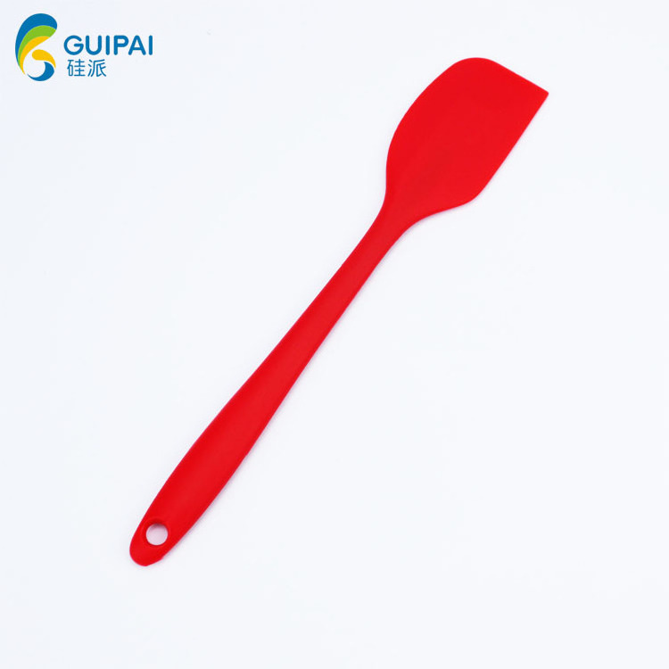 Cake Tools Silicone Heat Resistant Non-stick Flexible Silicone Spatula with Solid Small Premium Scraper Spoon Kitchen Tools Top