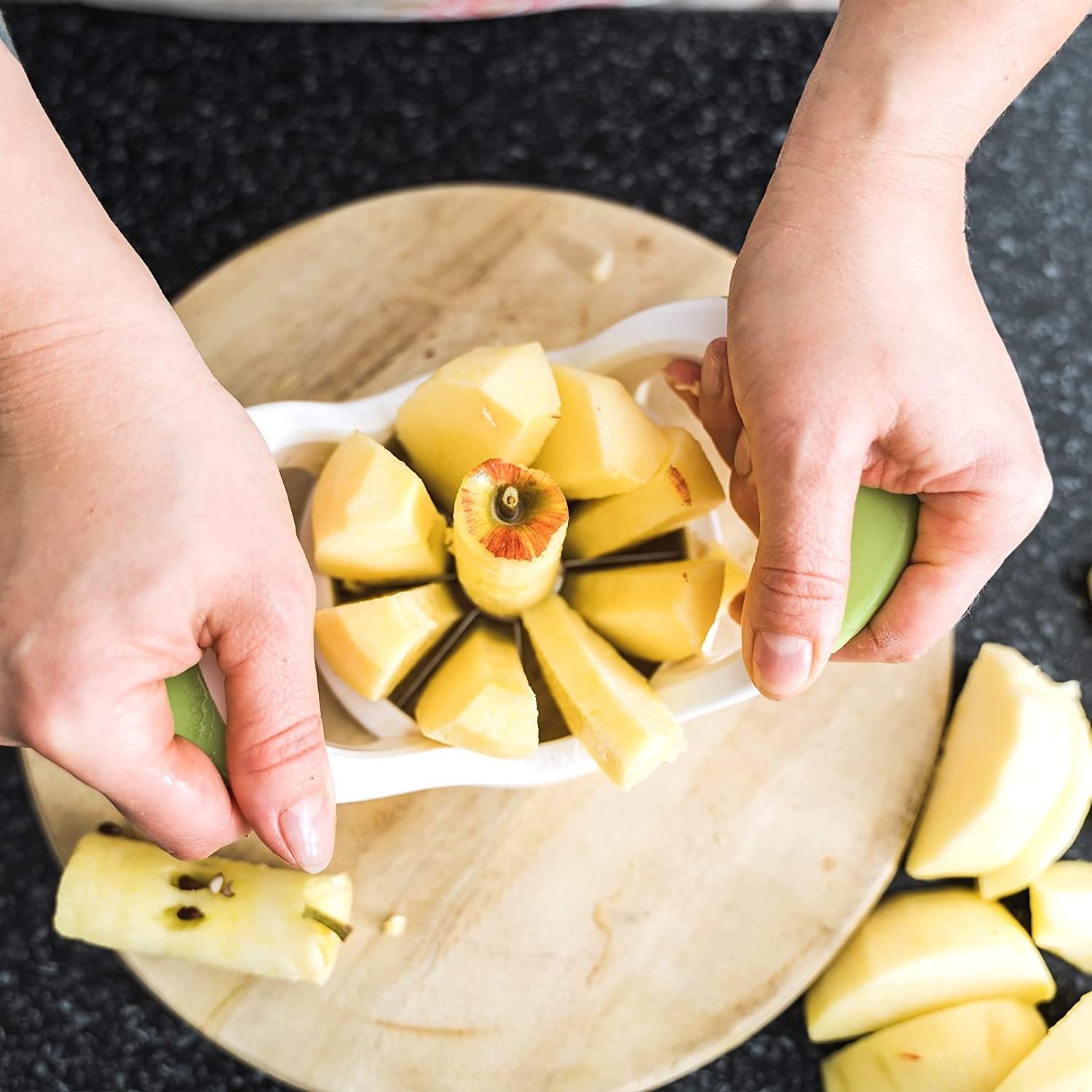 Multifunctional Egg Cutter Stainless Steel Fruit apple mango Vegetable cutter slicer