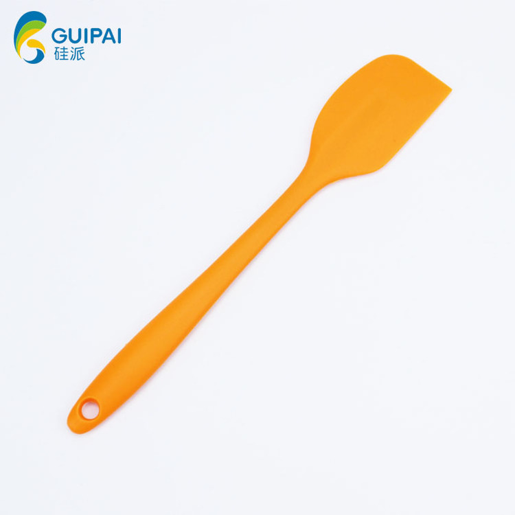 Cake Tools Silicone Heat Resistant Non-stick Flexible Silicone Spatula with Solid Small Premium Scraper Spoon Kitchen Tools Top