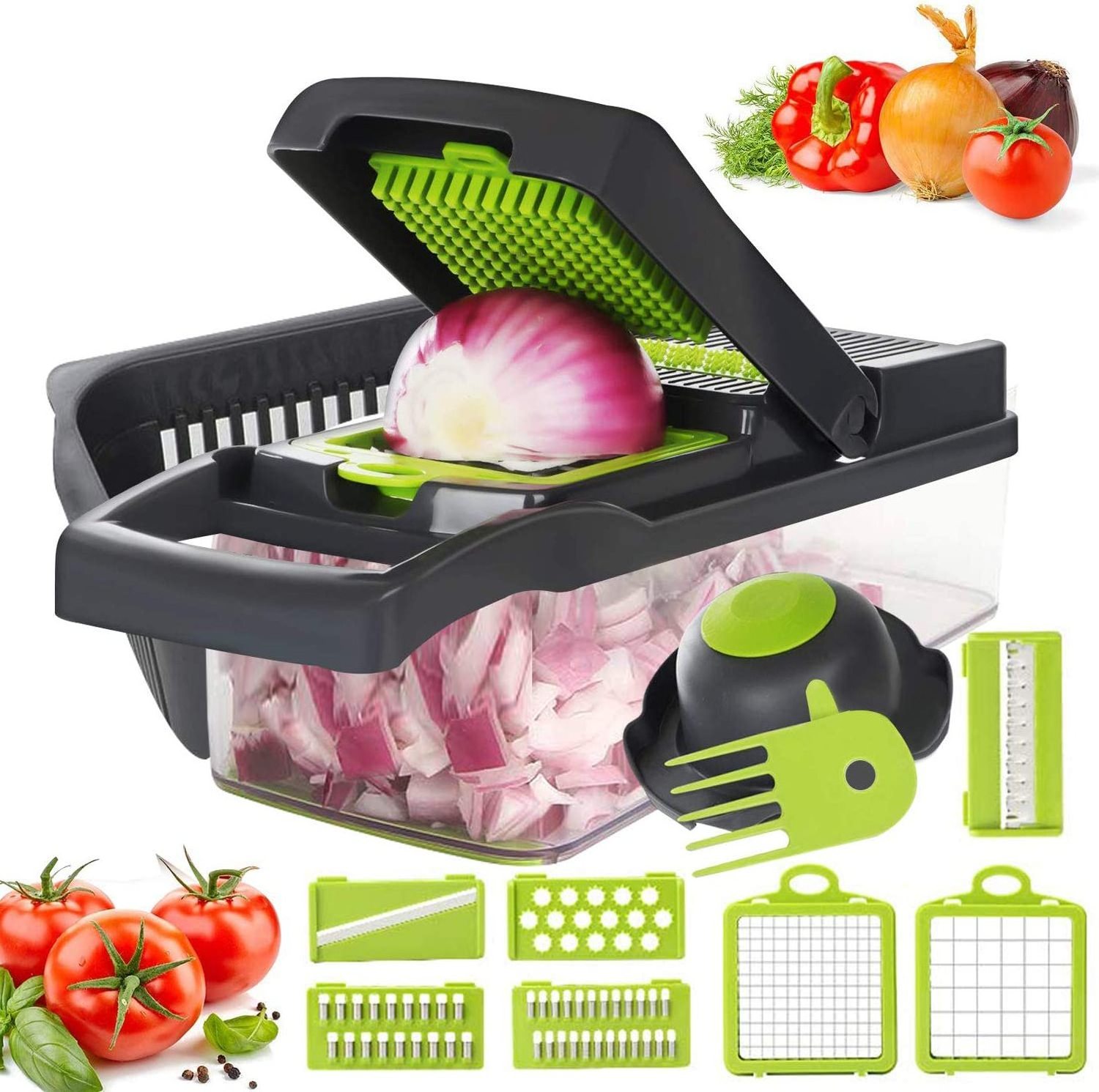 Fruit & Vegetable Tools Multifunctional potato cutter Veggie Chopper Vegetable Slicer grater