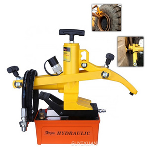 High Quality 5 Ton Foot Pump Pneumatic Hydraulic Truck Manual Tire Portable Changing Bead Breaker Tool