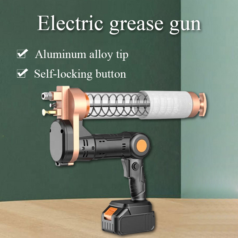 18V Lithium Battery Powered Electric Grease Guns Compatible BL1830 BL1840 BL1850 LB1860 battery automotive greaser mechanical