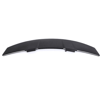 Universal Glossy Black White rear spoilers Real Carbon Fiber Car wings Car Spoiler For Audi A4 electric spoiler