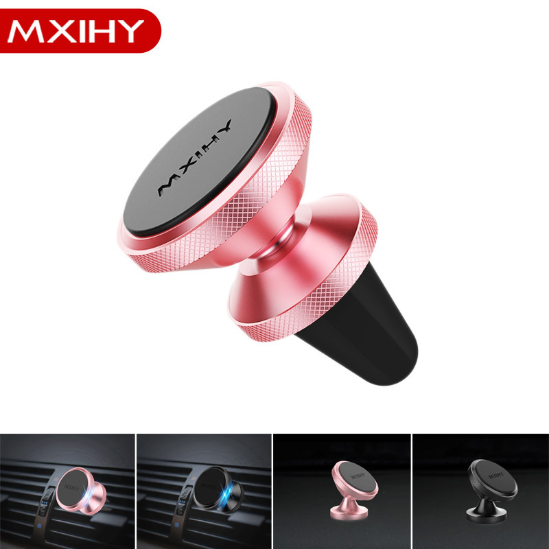 360 Magnetic Car Phone Holder Mini Stand Cell Phone Magnet Mount Car Holder For iPhone Samsung