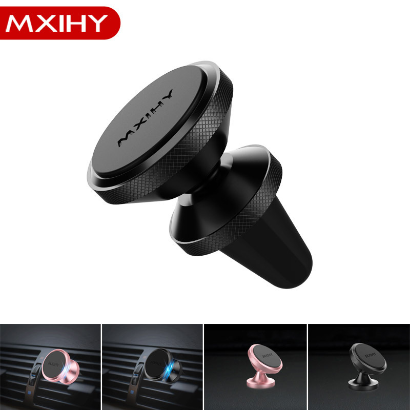 360 Magnetic Car Phone Holder Mini Stand Cell Phone Magnet Mount Car Holder For iPhone Samsung