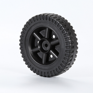 Wholesale 6 inch PE tire industrial wheel for trolley