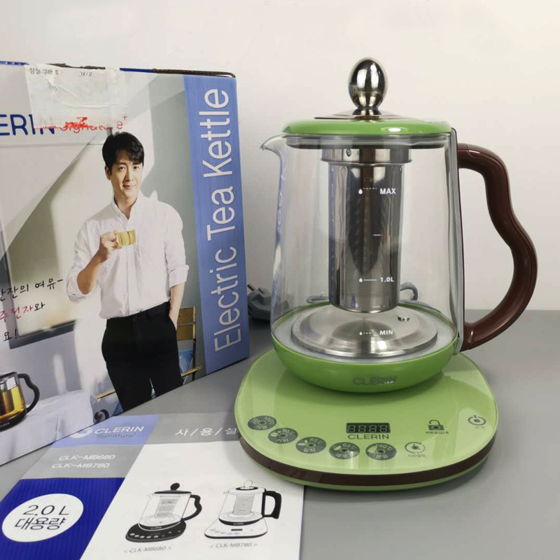 Hot Sale Digital Electric Kettle with Temperature Control 1.8 L Glass Electric Teapot Set Temp