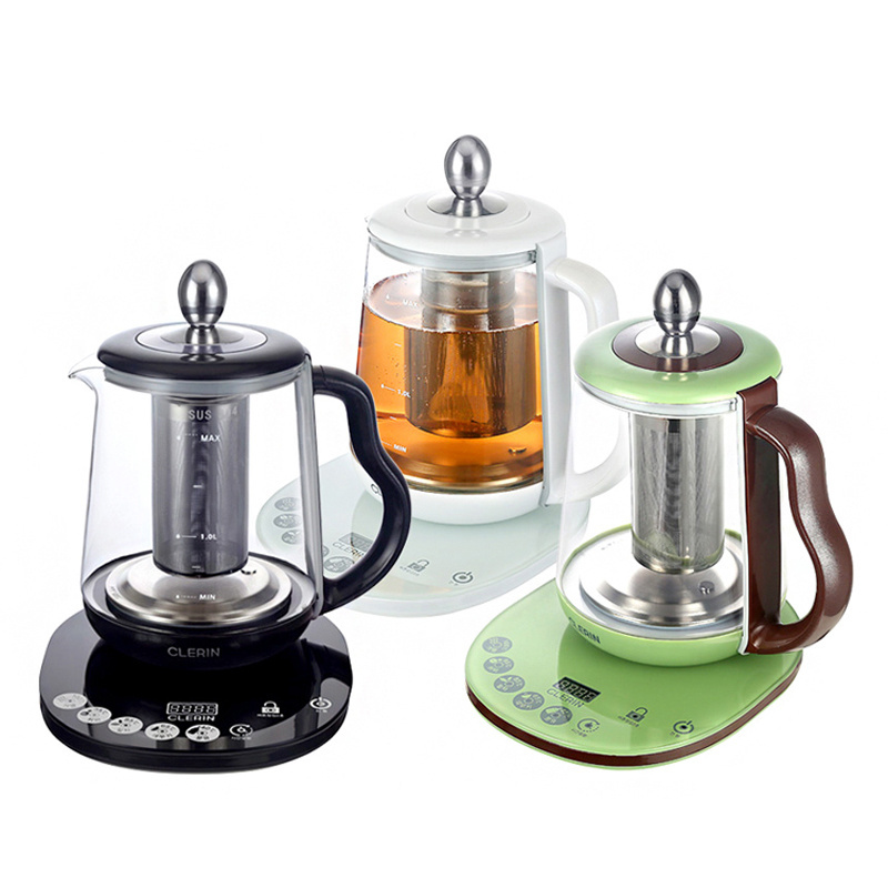 Hot Sale Digital Electric Kettle with Temperature Control 1.8 L Glass Electric Teapot Set Temp