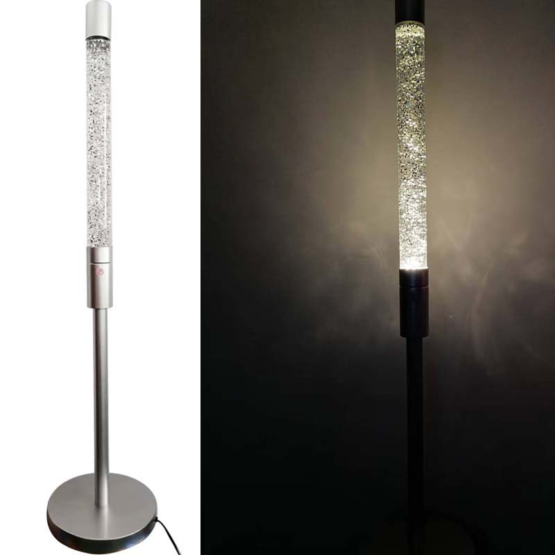 Floor glitter lamp