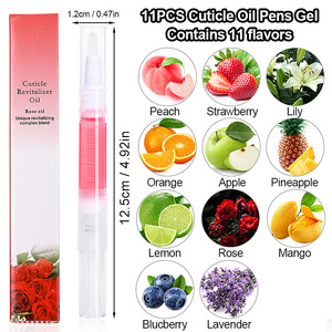 Wholesale Custom Nail Cuticle Oil Pen Private Label Fruity Smell Nail Revitalizing Nutrition Oil Pen Cuticle Revitalizer Oil Pen