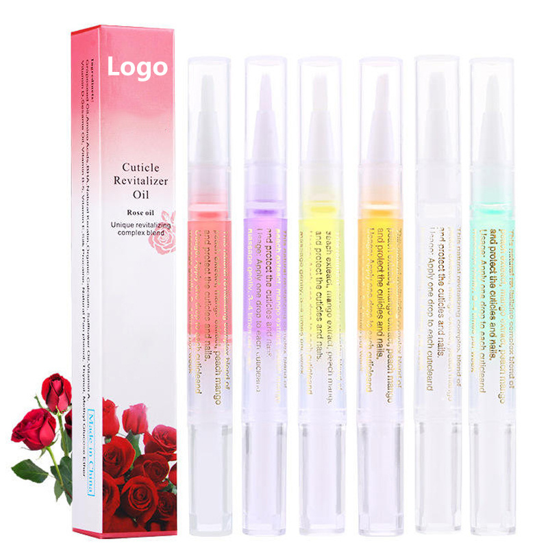 Wholesale Custom Nail Cuticle Oil Pen Private Label Fruity Smell Nail Revitalizing Nutrition Oil Pen Cuticle Revitalizer Oil Pen