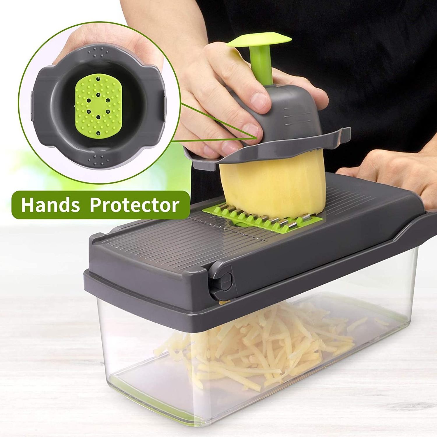 Vegetable Chopper Mandoline Slicer Cutter Chopper and Grater 13 in 1 Vegetable Slicer Potato Onion Multifunction Cutting Slicer