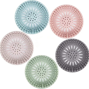 Practical Kitchen Bathroom Floor Shower Drain Cover For Hair Catcher Strainer Hair Stopper Sink Strainers