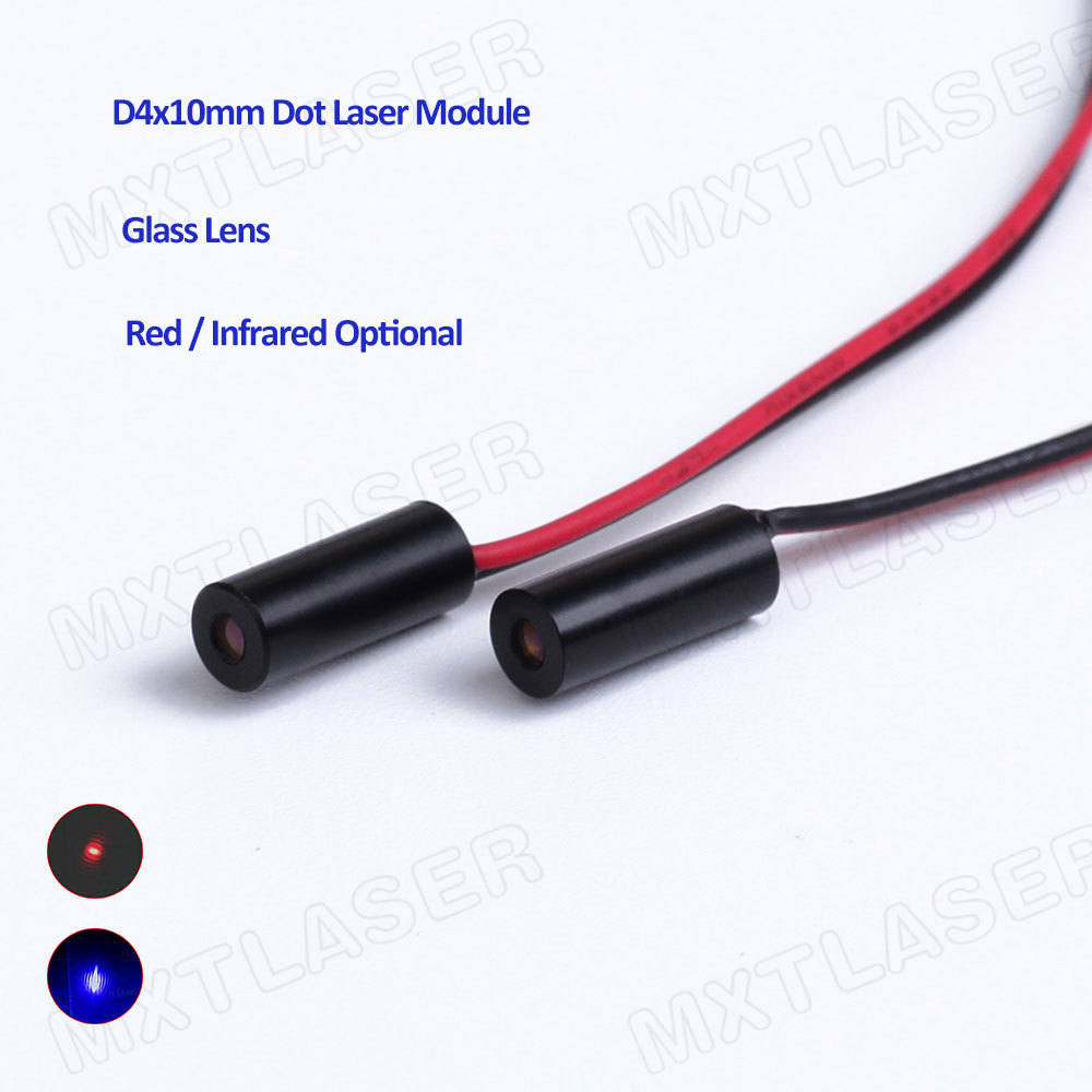 D3.3mm~D4mm Mini Size 635nm 650nm 780nm 850nm 980nm Red IR NIR 0.5mW 1mW 5mW 10mW Infrared Laser Module Sight Laser /Gun sight