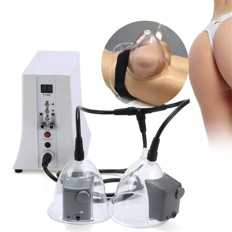 Wholesale Price Butt  Breast Enhancement Spa Use Vacuum Therapy Suction Cup Buttocks Pump Breast Lifting Enlargement Machine