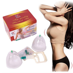 Women breast nipple massage device Supplier manual vacuum suction Chest Hip Pump Negative Pressure  breast Cupping Massager