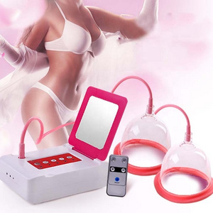 2 Cups Vacuum breast enlargement cupping machine electric butt lifting tool body shaping beauty enhancer device  breast massager