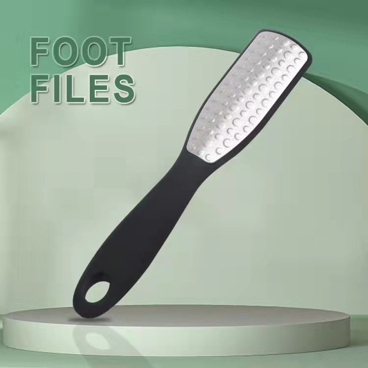 Stainless Steel Foot File Callus Remover Double Sided Foot Scrubber For Cracked Heel And Foot Dead Skin