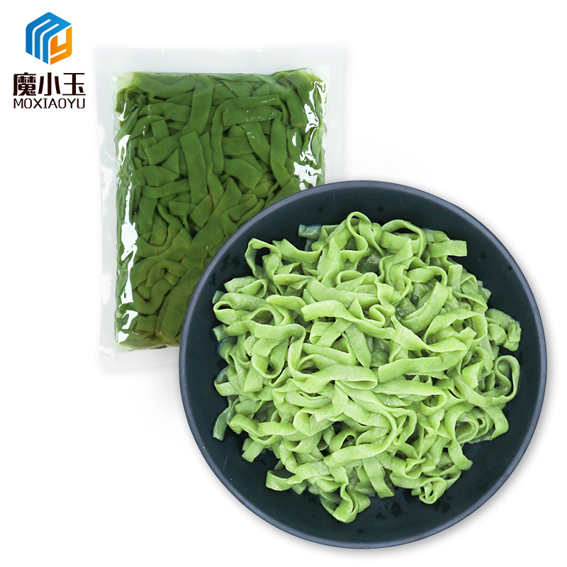 Free Sample Self Heating Noodles Instant Food Chinese Flavor Instant Style Konjac Spinach Noodles