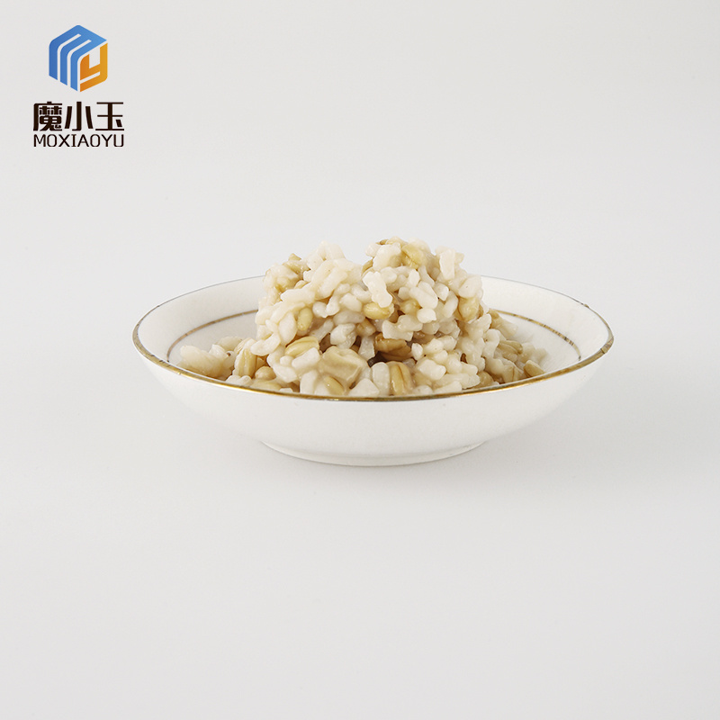 Hot Selling Halal Gluten Free Coarse Cereals Meal Replacement Instant High VitaminTasteless Rice Dried Waterless Konjac Rice