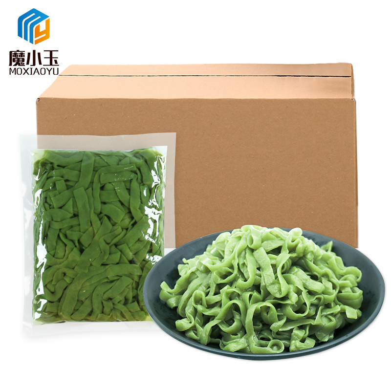 Free Sample Self Heating Noodles Instant Food Chinese Flavor Instant Style Konjac Spinach Noodles