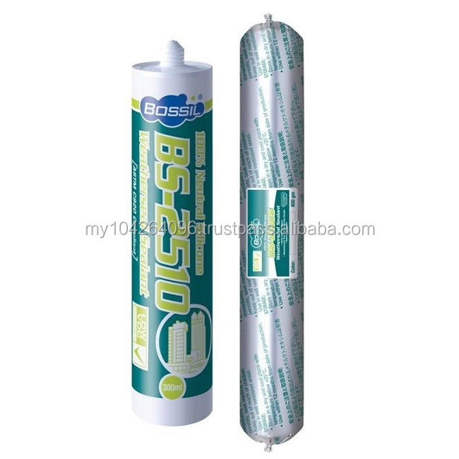 BS-2510 Weatherseal Sealant 100% Neutral Silicone for Aluminium Panel Outdoor Indoor