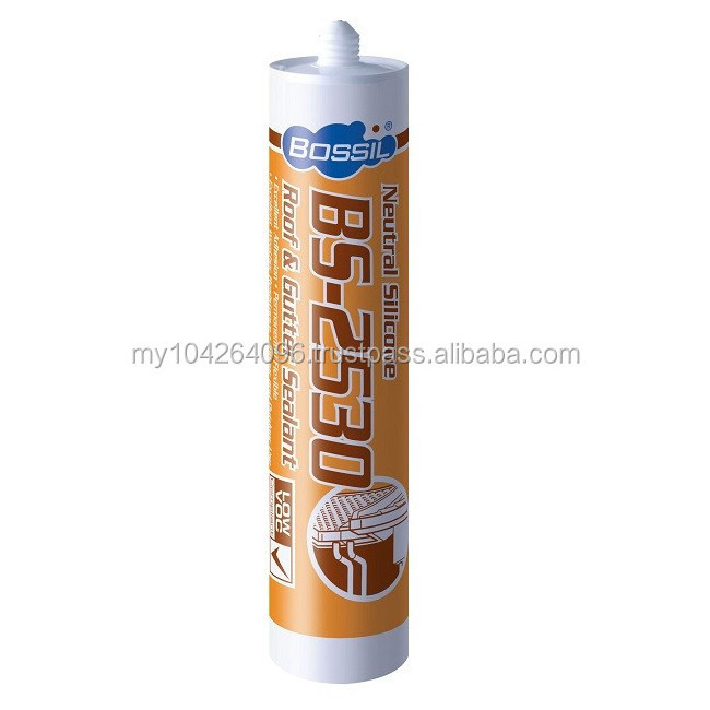 BS-2530 Roof & Gutter Sealant Neutral Silicone for Metal Roofing Aluminium Glass