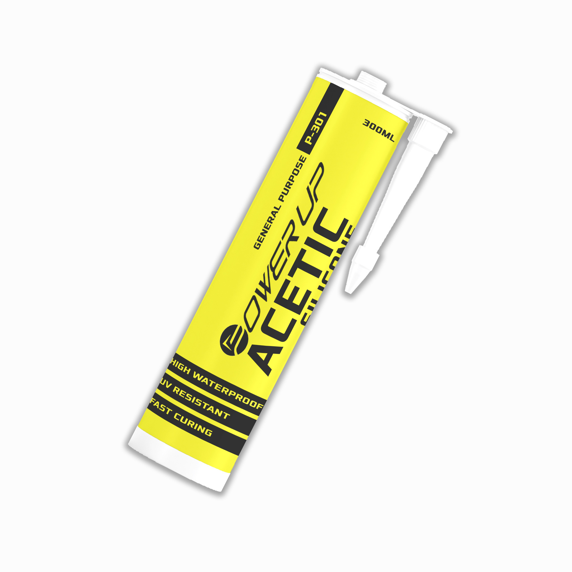 Acetic Silicone Sealant Acidic Silicone primeless adhesion for glass, plastic, ceiling, curtain wall