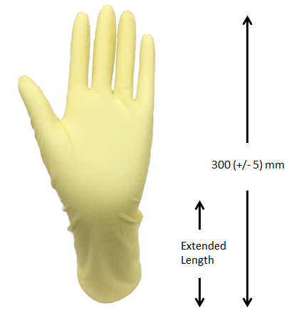 ASAP Cleanroom Latex Examination Gloves XL & XS Nitrile Disposable Hand Protection Gloves for Work & Safety Non-Sterile Sterile