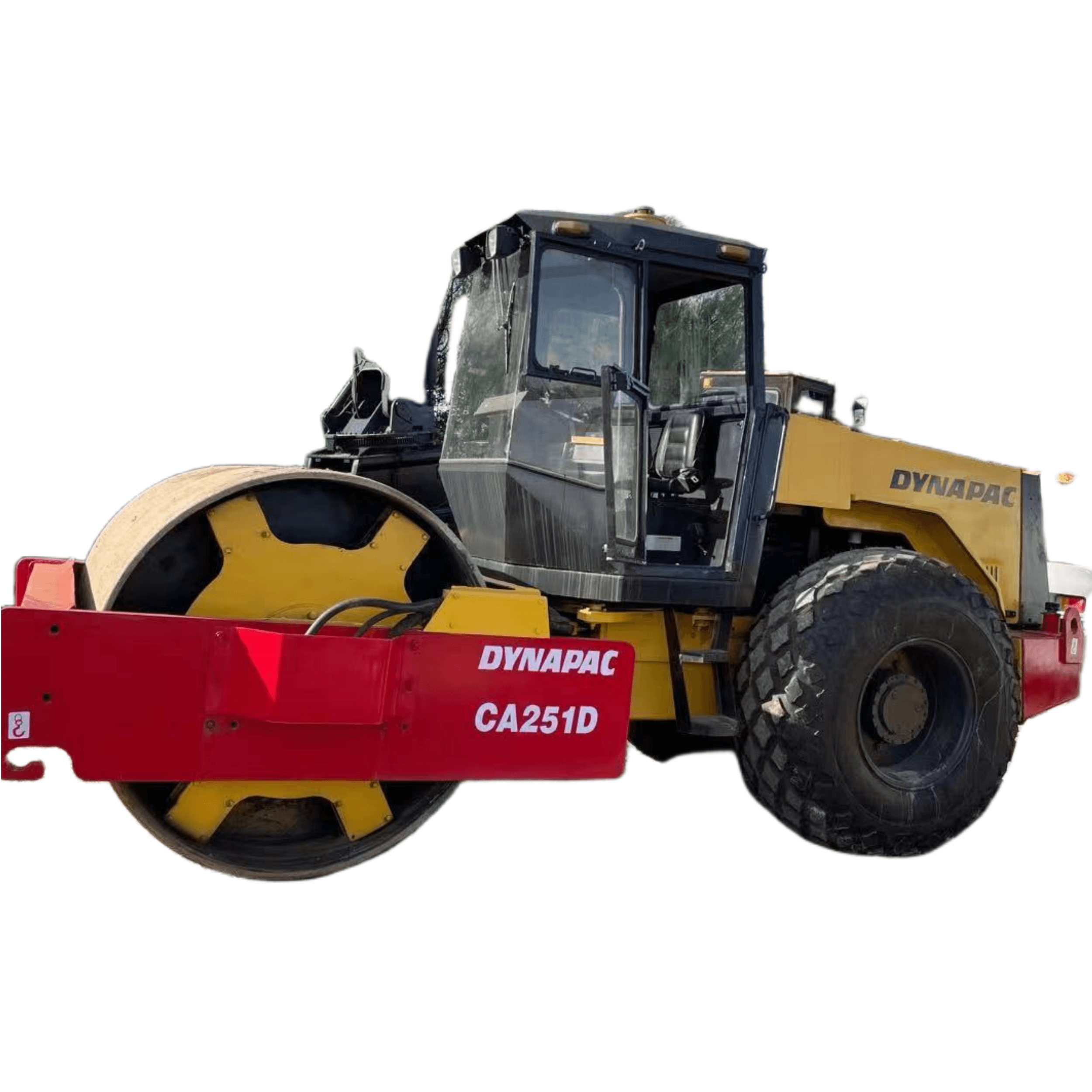 Low Hours Small Road Roller Dynapac CA251 CA251D CA25 Used Roller Press Static Mini Compactor