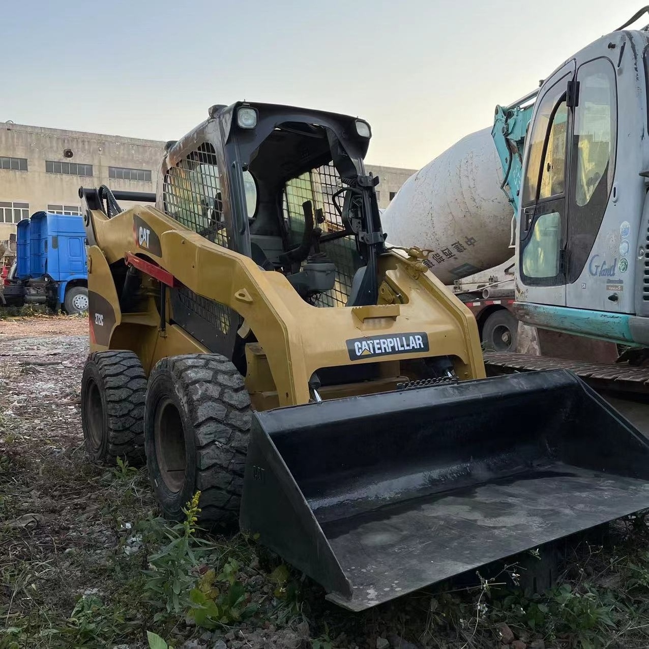 original cat used mini loader, 272c skid steer loader for sale