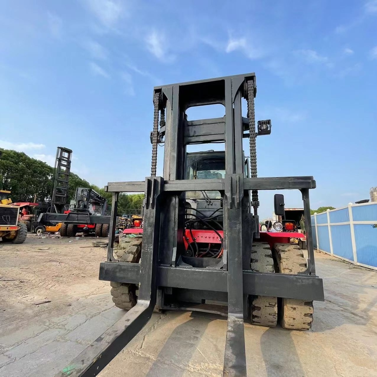 best selling used 25ton kamar forklift DCD250 DCD300 forklift for sale in good condition