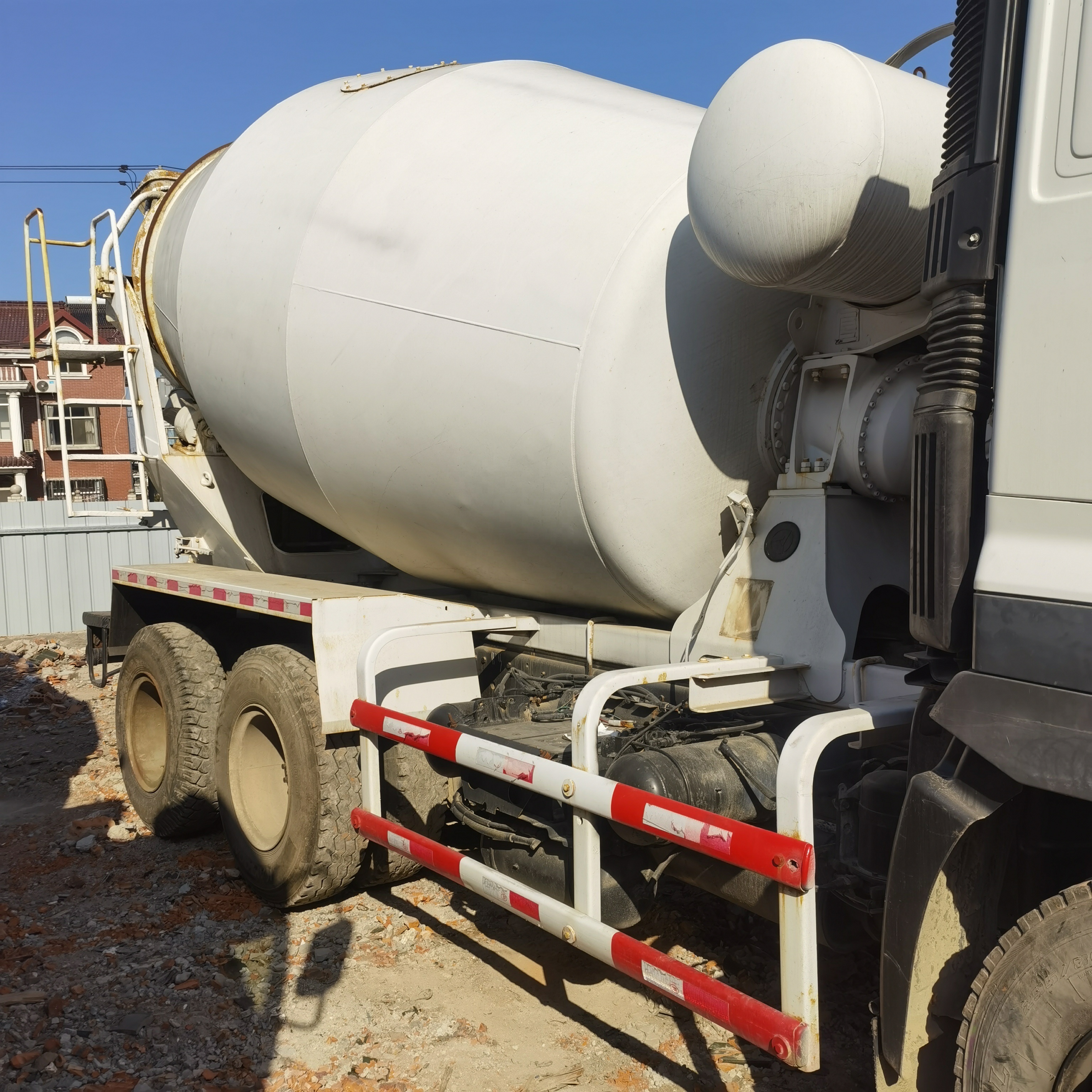 cement mixer construction equipment used concrete mixer machines hino 700 second hand concrete mixer trucks